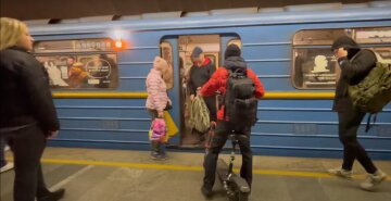 киев, украинцы, осень, метро