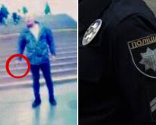 Киянин напав з ножем і балончиком на поліцейського, фото: "Не сподобалося зауваження про маску"