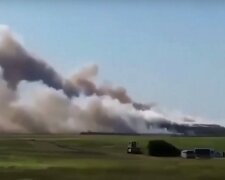 Біда обрушилися на Крим, кадри з місця НП: "нависла димова завіса"
