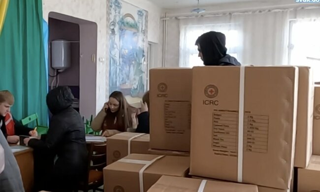 Гуманітарна допомога для пенсіонерів у Київській області