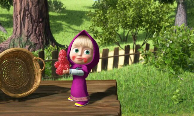 маша и медведь masha-and-the-bear-wallpaper-3
