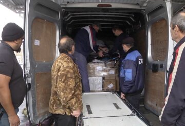 Гуманитарная помощь для ВПЛ и пенсионеров в Одессе