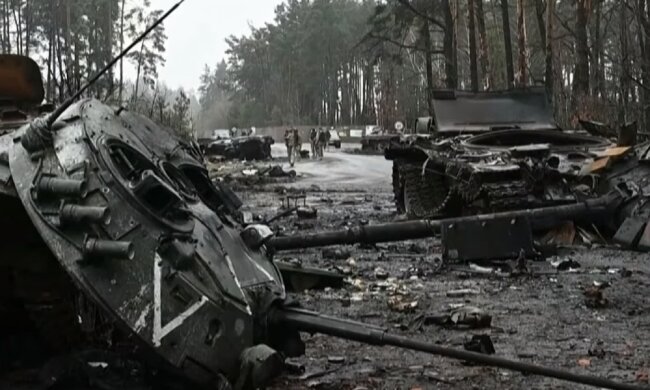 российская техника, враг, война, танк