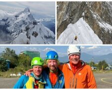 Втратили 40 кг і підморозили пальці: українці першими в світі підкорили найскладнішу вершину Гімалаїв, фото