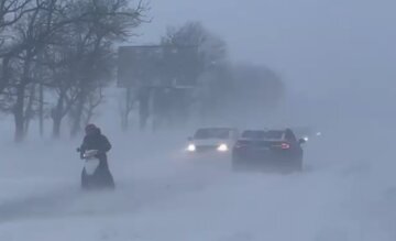 погода в Украине, туман, снегопад