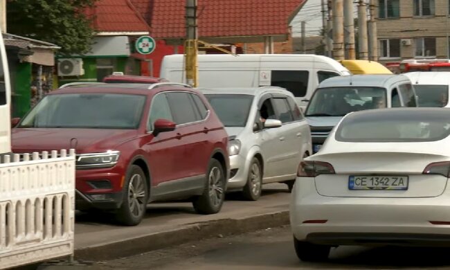 Обмеження руху транспорту в Києві