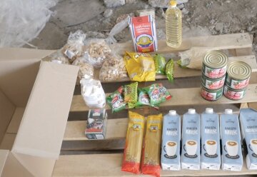 Гуманитарная помощь для пенсионеров в Харьковской области