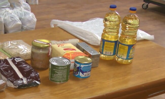 Безкоштовні продукти для ВПО та пенсіонерів у Дніпропетровській області