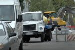 Ограничение движения транспорта в Запорожье