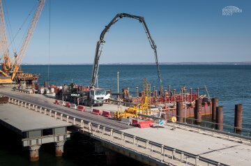 Появились фото строительства Керченского моста (фото)