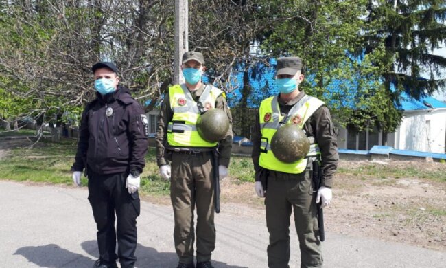 Нацгвардія, поліція, люди