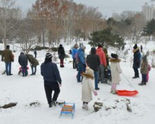 Во время мороза в парке Одессы предотвратили трагедию: лежал на лавке без сил, кадры