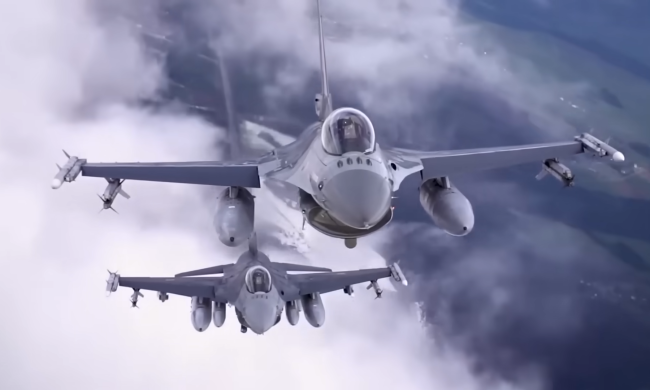 Истребитель F-16, техника