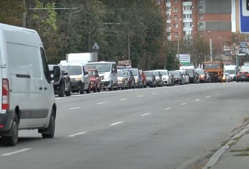 Ограничение движения транспорта в Киеве
