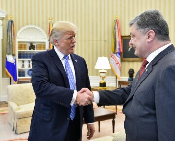 порошенко и трамп