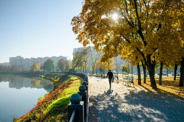 осень, Харьков, погода