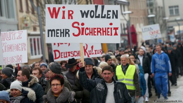 Германия митинг Русскоязычных