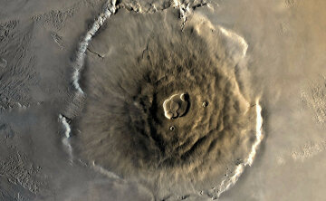 гора Олимп Марс крупнейший вулкан Солнечной системы