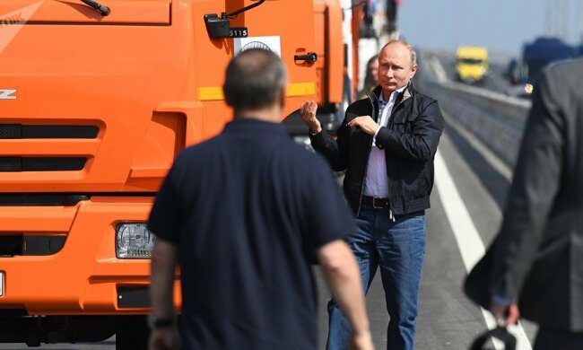 путин крымский мост