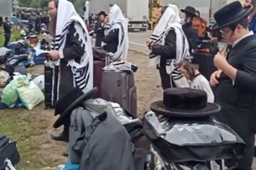 Хасиды устроили свалку на украинской границе: кадры беспредела