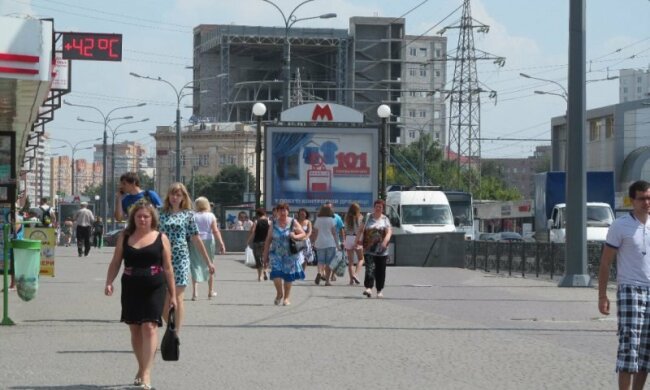 погода, жара, Харьков