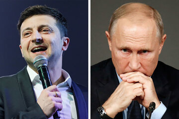 Зеленский, Путин