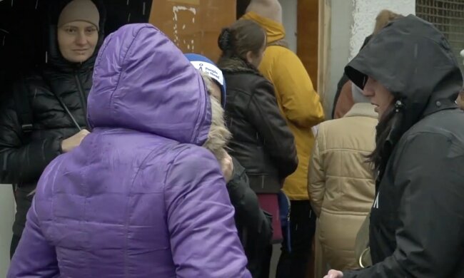 Гуманитарная помощь для пенсионеров в Харьковской области