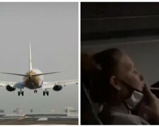 Пассажирка устроила разборки из-за запрета курить в самолете, видео: "Отстаньте, у меня был тяжелый день"