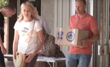 Безкоштовні продукти для ВПО в Одесі