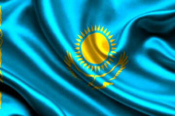 Флаг Казахстана