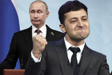 Зеленский Путин