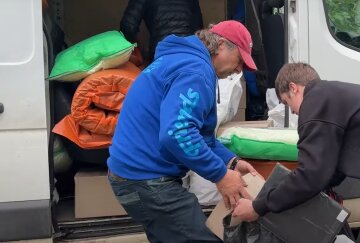 Гуманитарная помощь для пенсионеров в Харьковской области