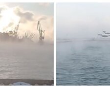 В Одесі "закипіло" Чорне море, жителі діляться кадрами унікального явища: "з'явився пар"