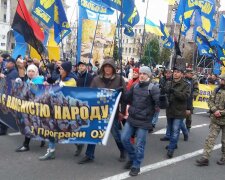 Митингующие «захватили» центр Киева (фото)