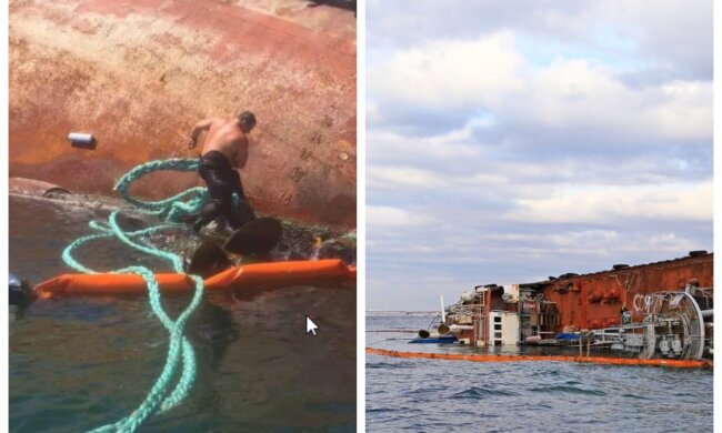 "Пятно на семь километров": масштабное ЧП с танкером "Делфи" в Одессе