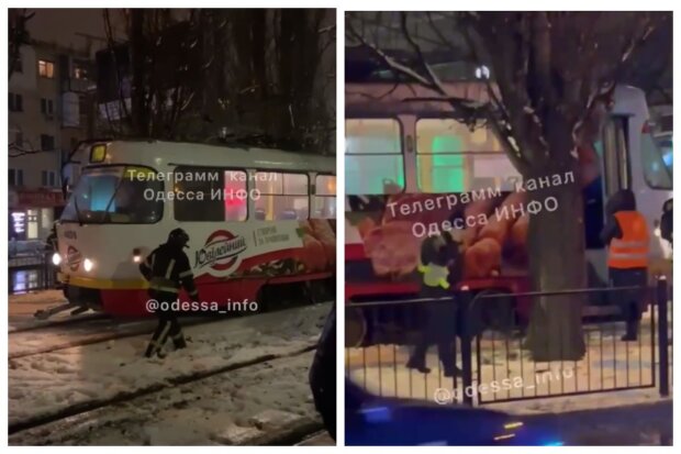 "Кричал на всю улицу": в  Одессе юноша попал под трамвай, появилось видео