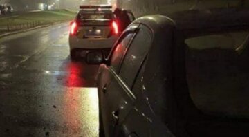 П'яний водій влаштував масштабну ДТП у Києві, фото: катастрофою авто не обмежився