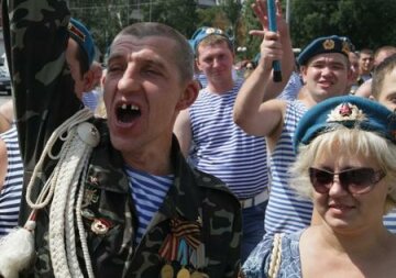 День ВДВ: п’яні бойовики влаштували свавілля в Донецьку (фото)