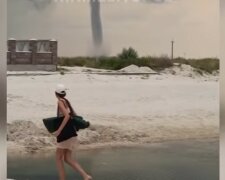 Потужний торнадо прокотився по українському курорту: лякаюче відео