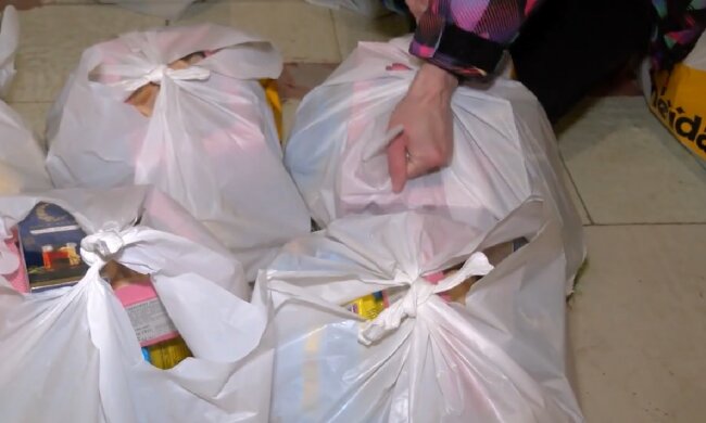 Безкоштовні продукти для ВПО у Дніпропетровській області