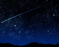 звездопад небо метеор