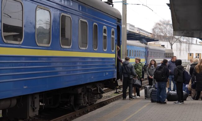 Новий графік руху поїздів із Запоріжжя