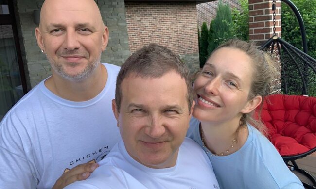 Спітнілого Потапа на ювілеї Горбунова застали в обіймах трьох дівчат, кадри веселощів: "Райський вечір"
