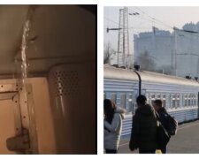 Встроенный "душ" от Укрзализныци разозлил пассажиров, кадры: "Вагон замироточил"