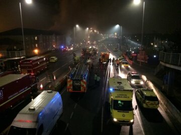 Первые кадры места взрыва в Лондоне: есть пострадавшие (фото)