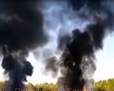 Пожежа охопила військову частину в росії недалеко від українського кордону, чули чотири вибухи: кадри