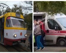 Пенсіонерка випала з трамвая, поведінка водія вразила своєю цинічністю: відео НП з Одеси