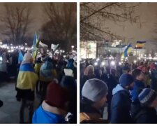 "На кону життя українців": у центрі Берліна люди вийшли з вимогами до влади, відео