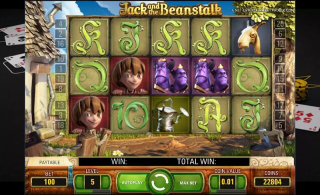 Игровой автомат Jack and the Beanstalk