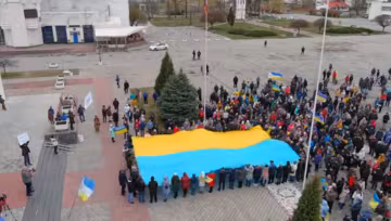 Енергодар, Україна, українці, мітинг